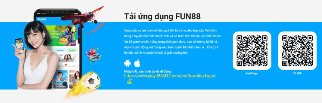 Nha cai Fun88 - Ung dung di dong