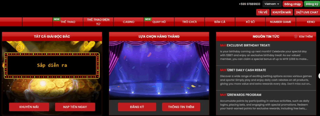 Nha cai uy tin 12Bet