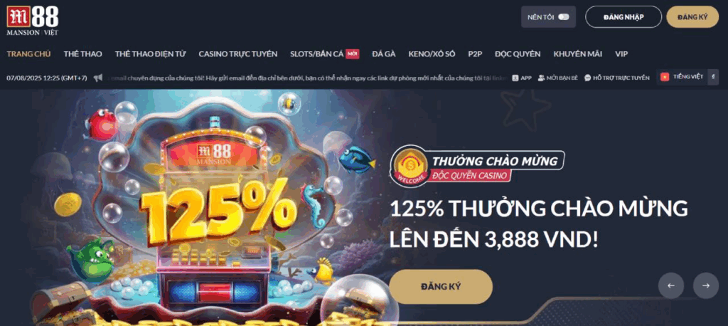 Nha cai uy tin M88